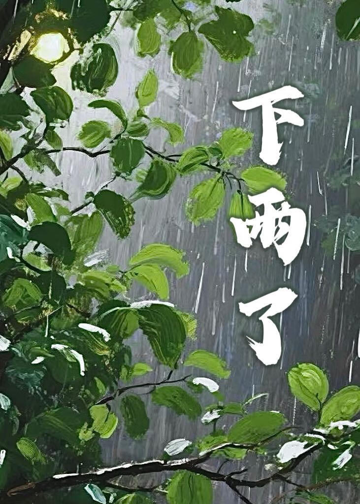 下雨了