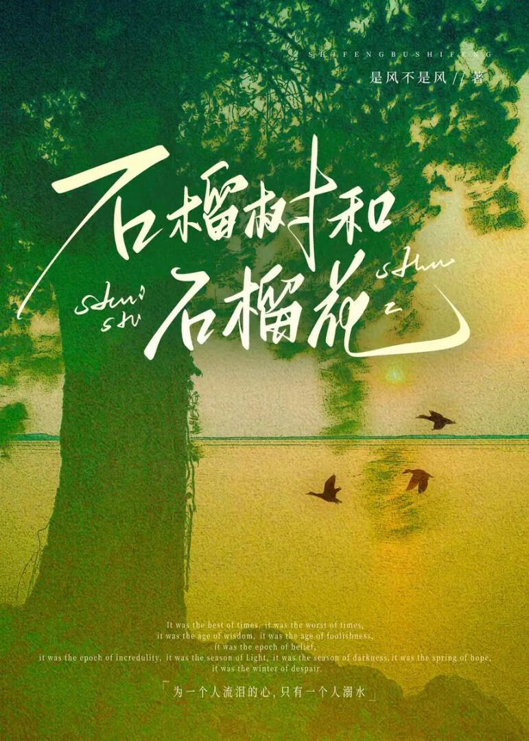 石榴树和石榴花