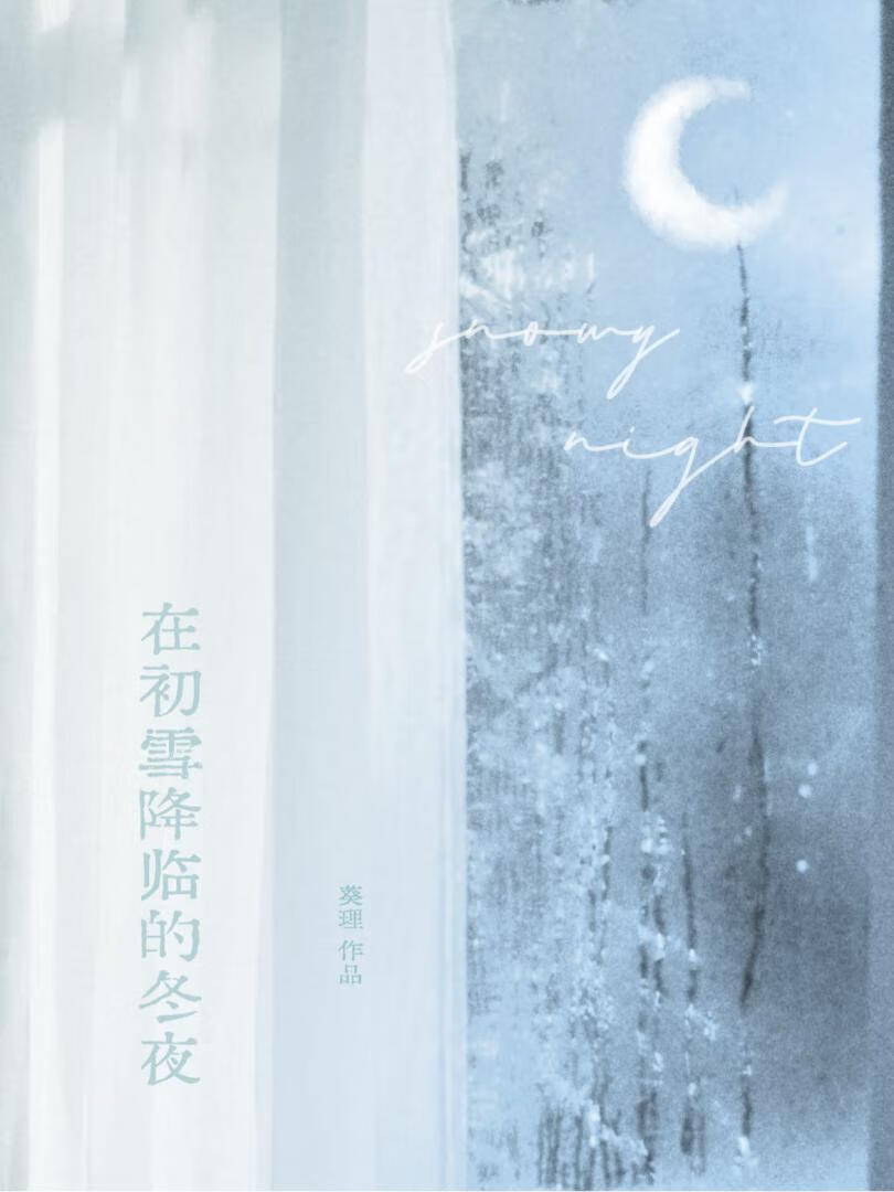在初雪降临的冬夜